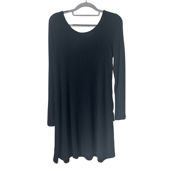 American Eagle Black Long Sleeved Dress - Medium - Picture 1 of 5